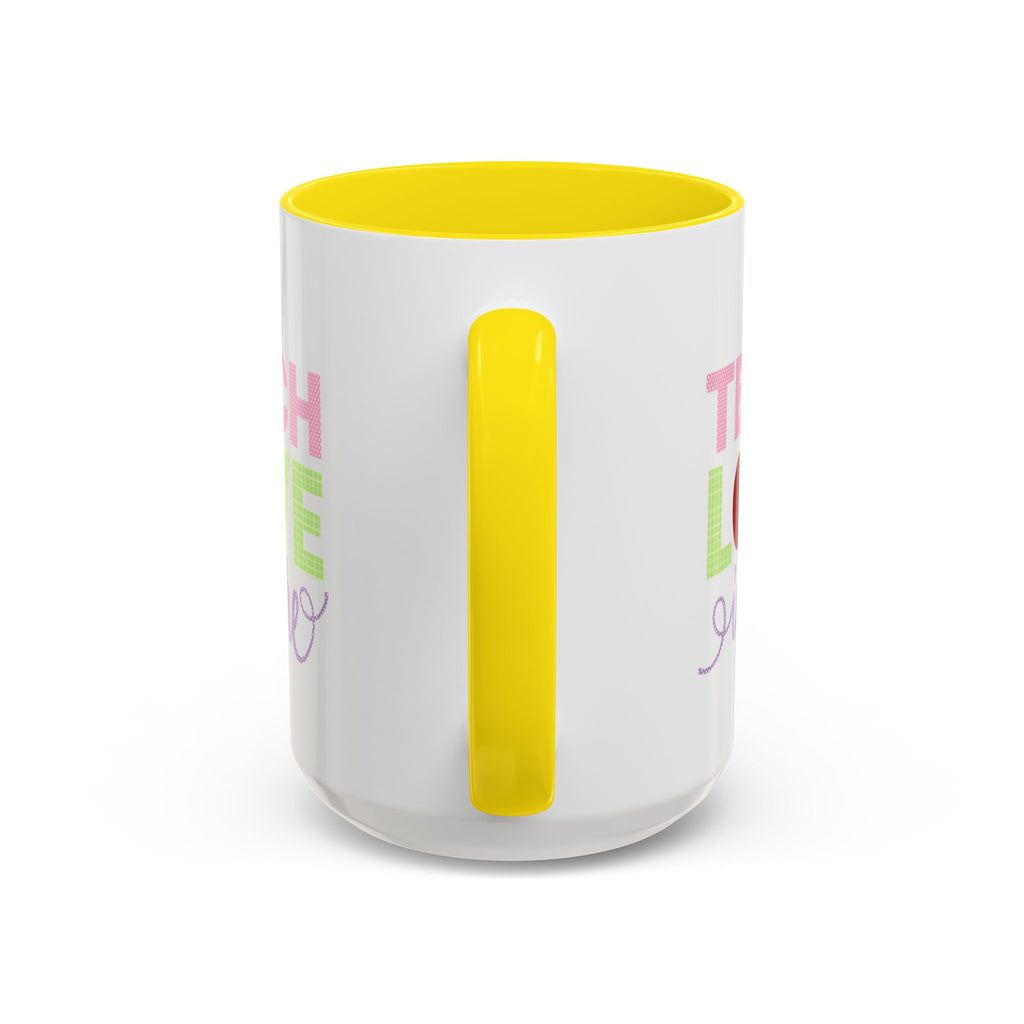 Teach Love Inspire Accent Coffee Mug