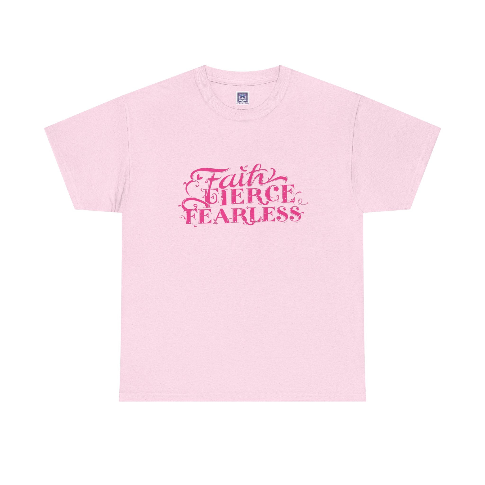 MVC Goes Pink: Faith, Fierce, Fearless Cotton Tee