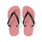 Flip Flops Flowery Red