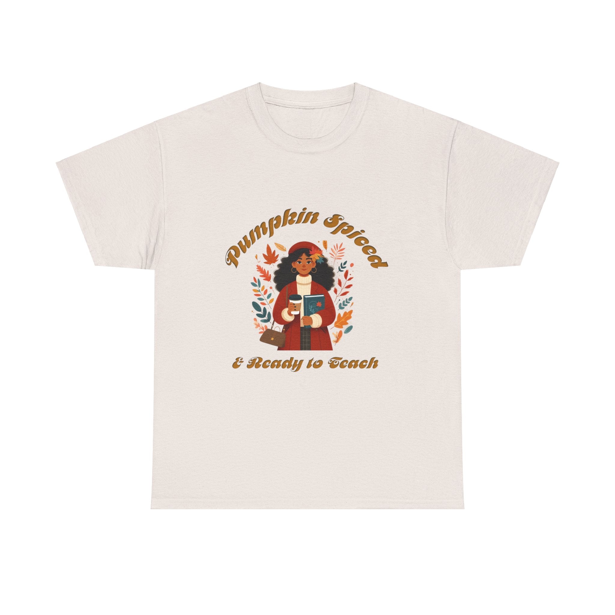Pumpkin Spiced 1 Unisex Heavy Cotton Tee