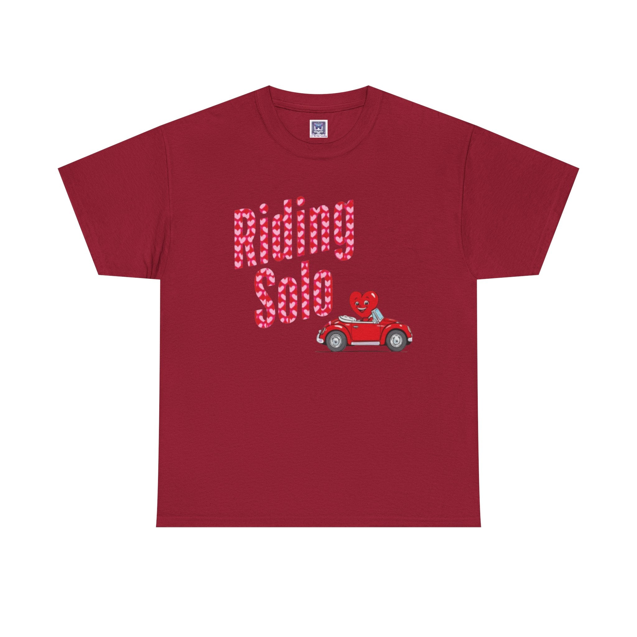 Riding Solo Valentine Unisex Tee