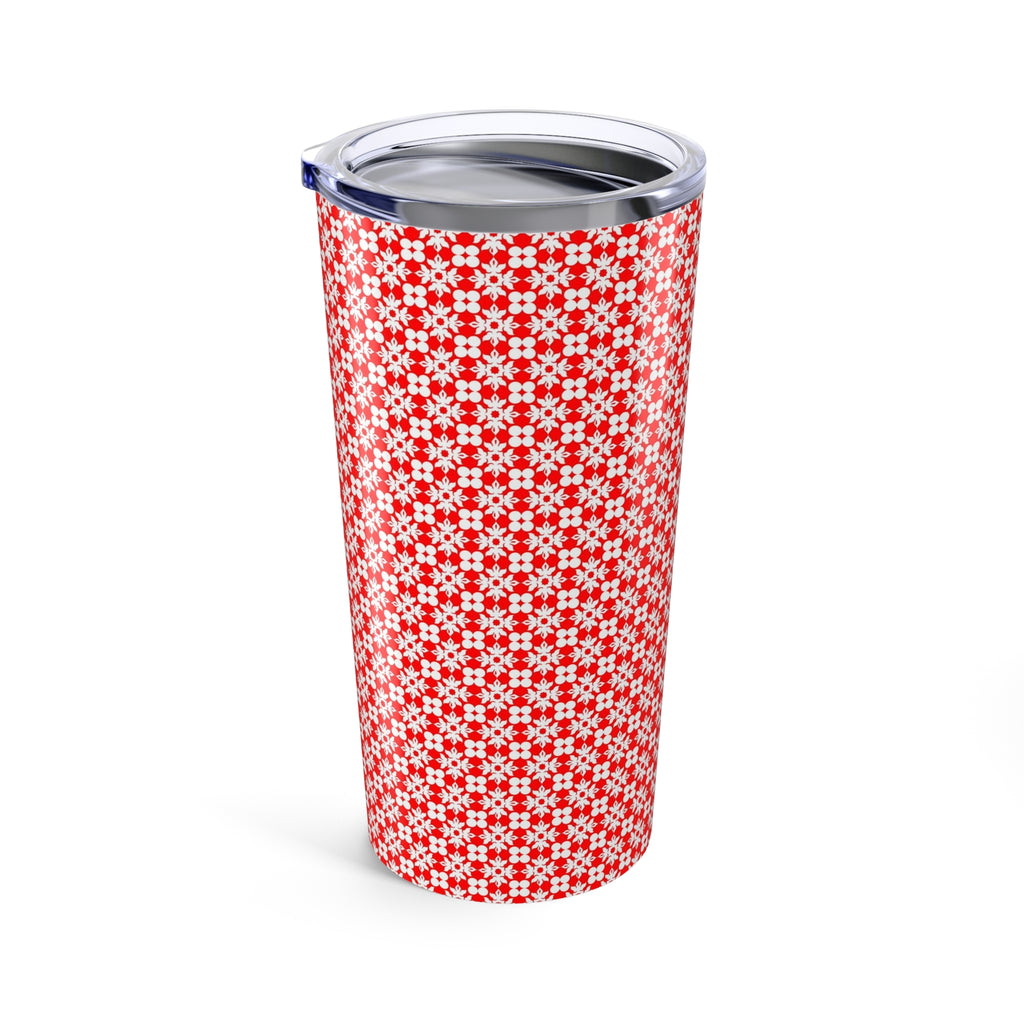 20oz Tumbler Festive Floral