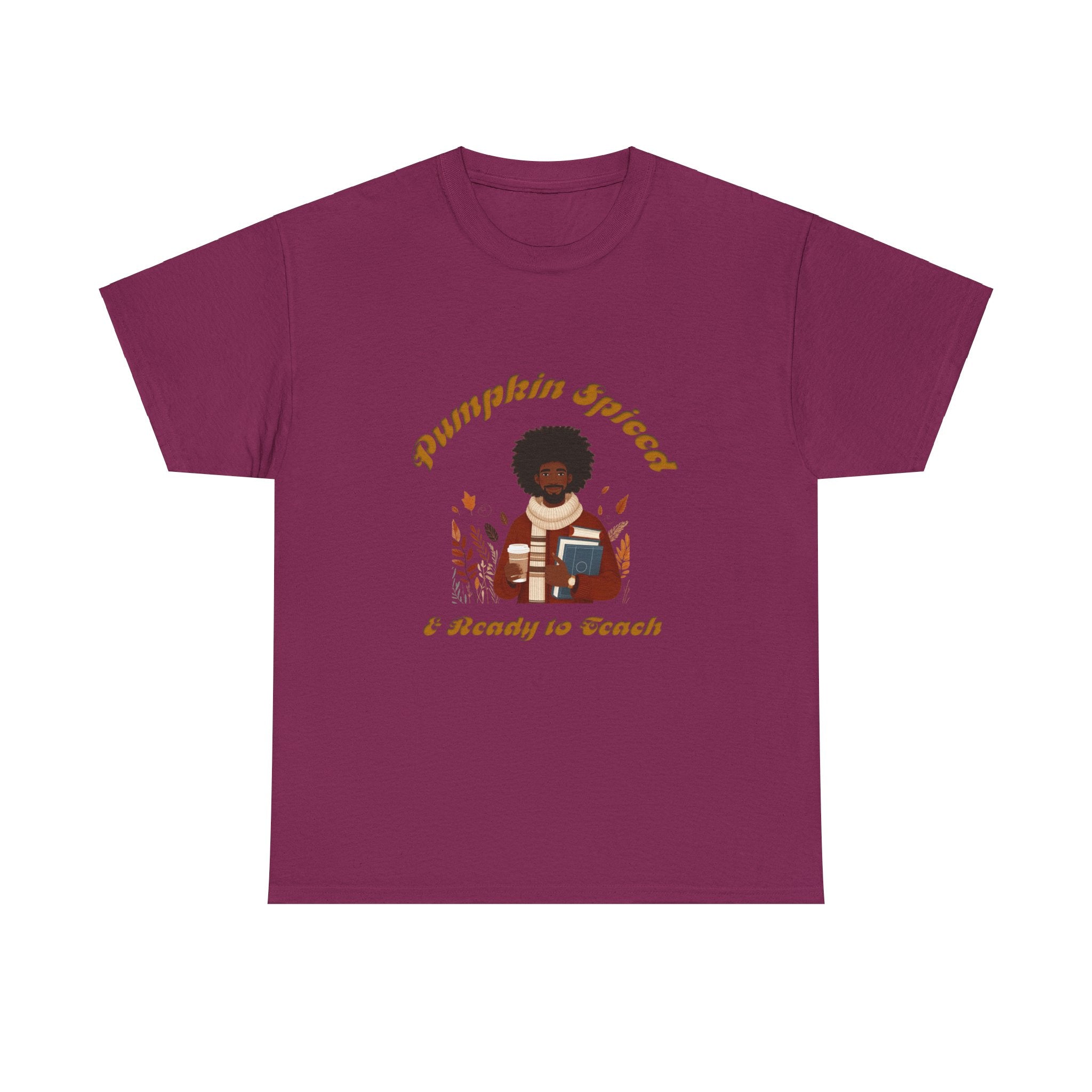 Pumpkin Spiced 4 Unisex Heavy Cotton Tee