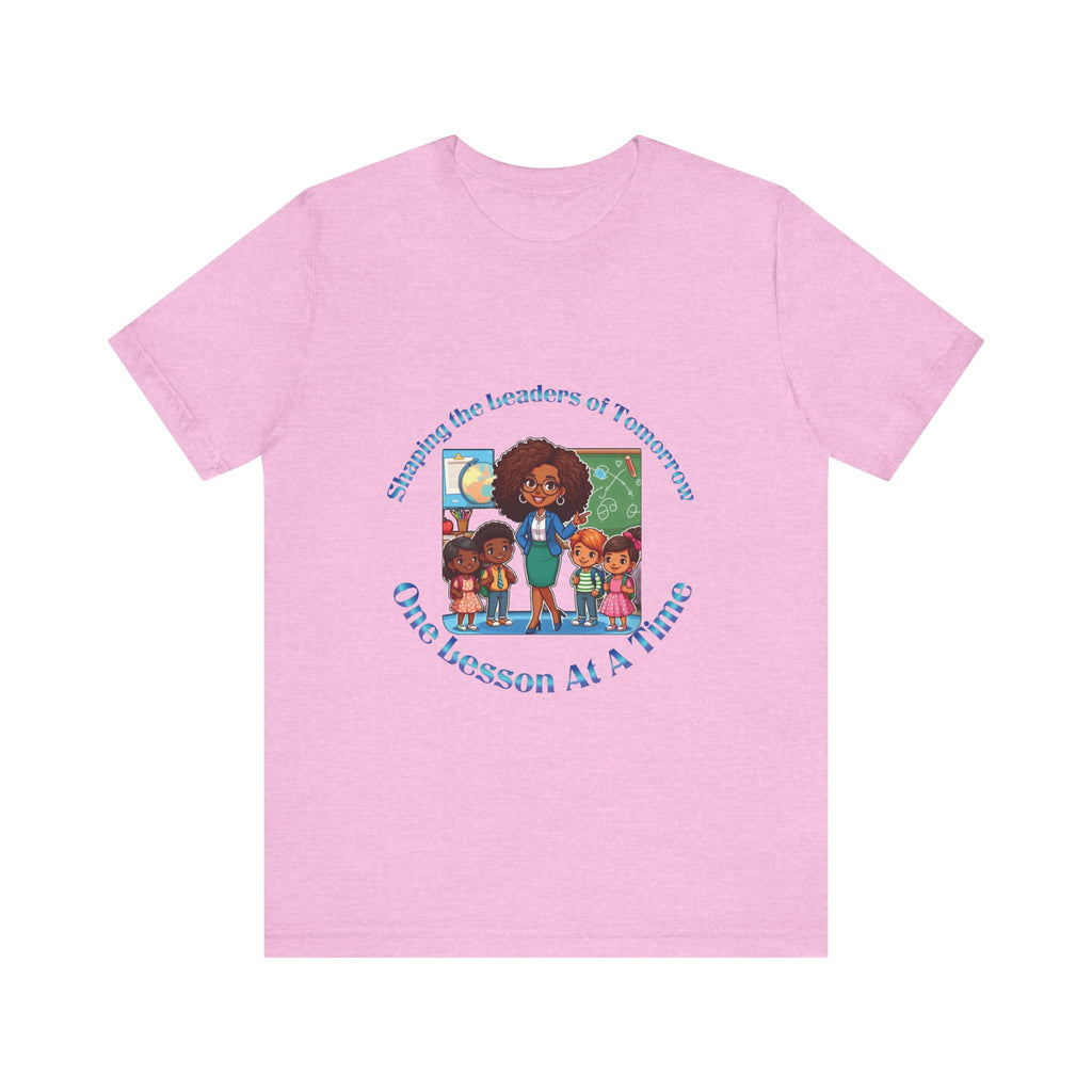 Shaping the Leaders of Tomorrow Unisex Jersey Short Sleeve Tee