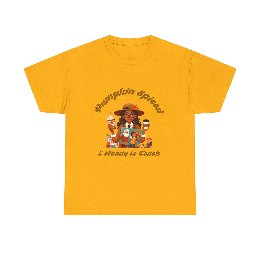 Pumpkin Spiced 2 Unisex Heavy Cotton Tee