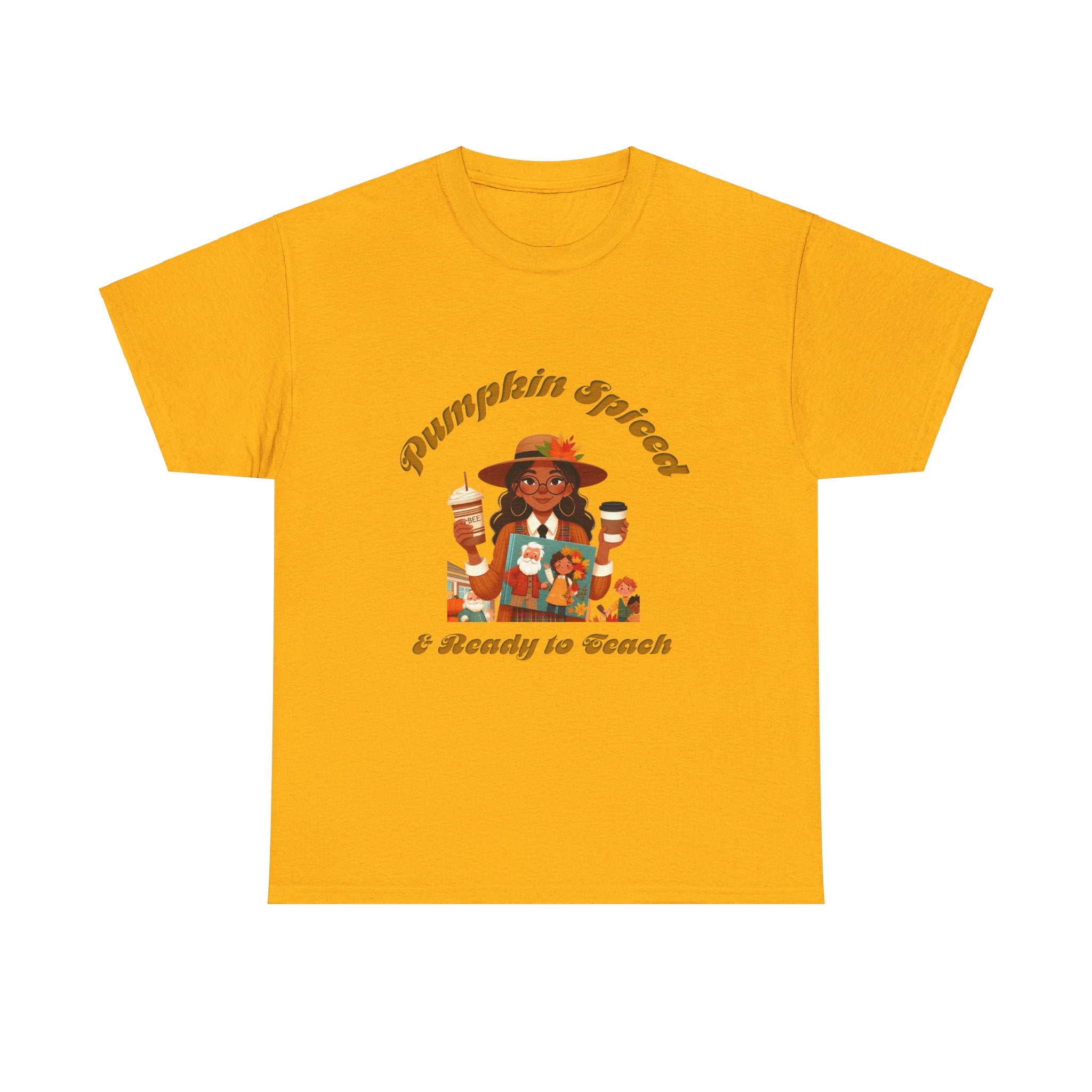 Pumpkin Spiced 2 Unisex Heavy Cotton Tee