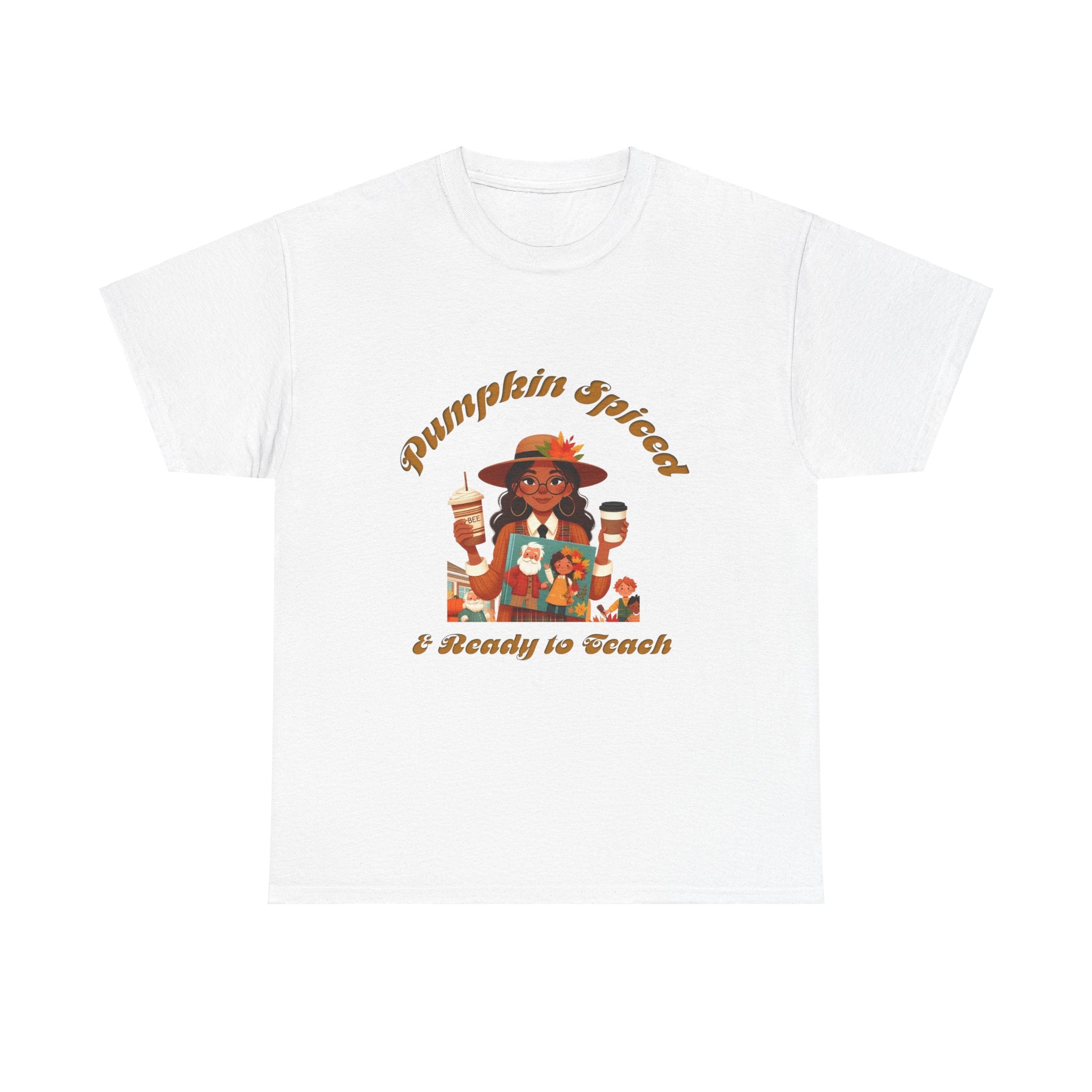 Pumpkin Spiced 2 Unisex Heavy Cotton Tee