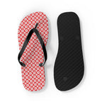 Flip Flops Flowery Red