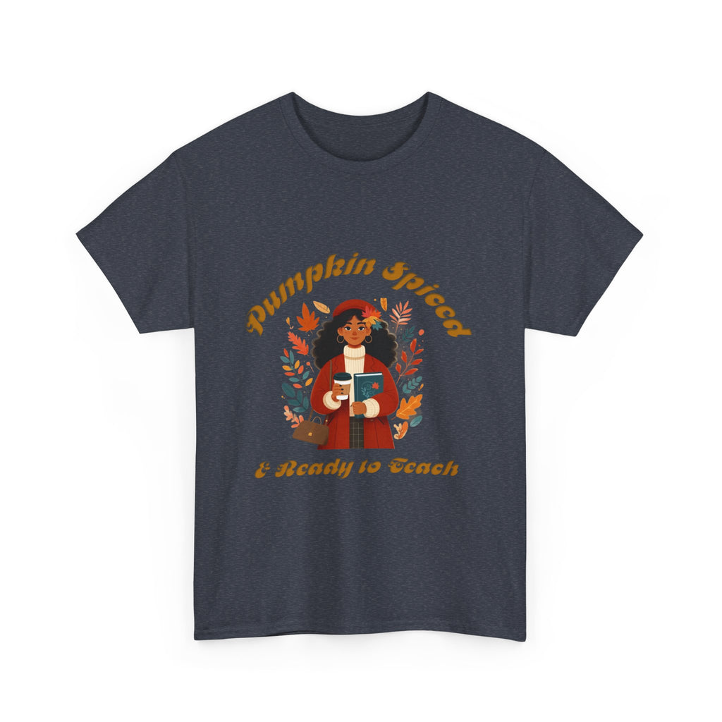 Pumpkin Spiced 1 Unisex Heavy Cotton Tee