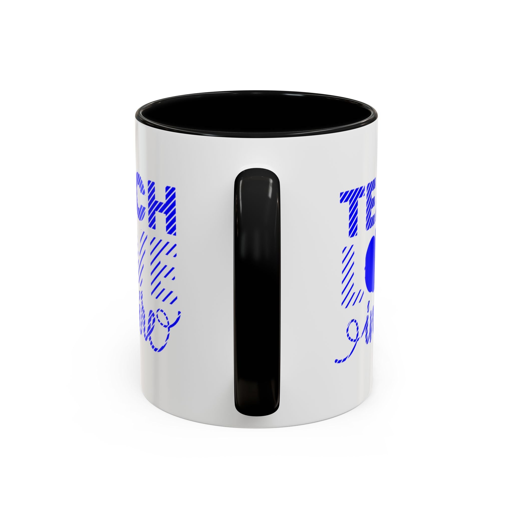 Teach Love Inspire Accent Coffee Mug