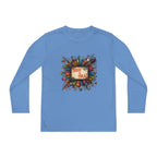 Youth Trick or Treat Spiderweb Long Sleeve Shirt