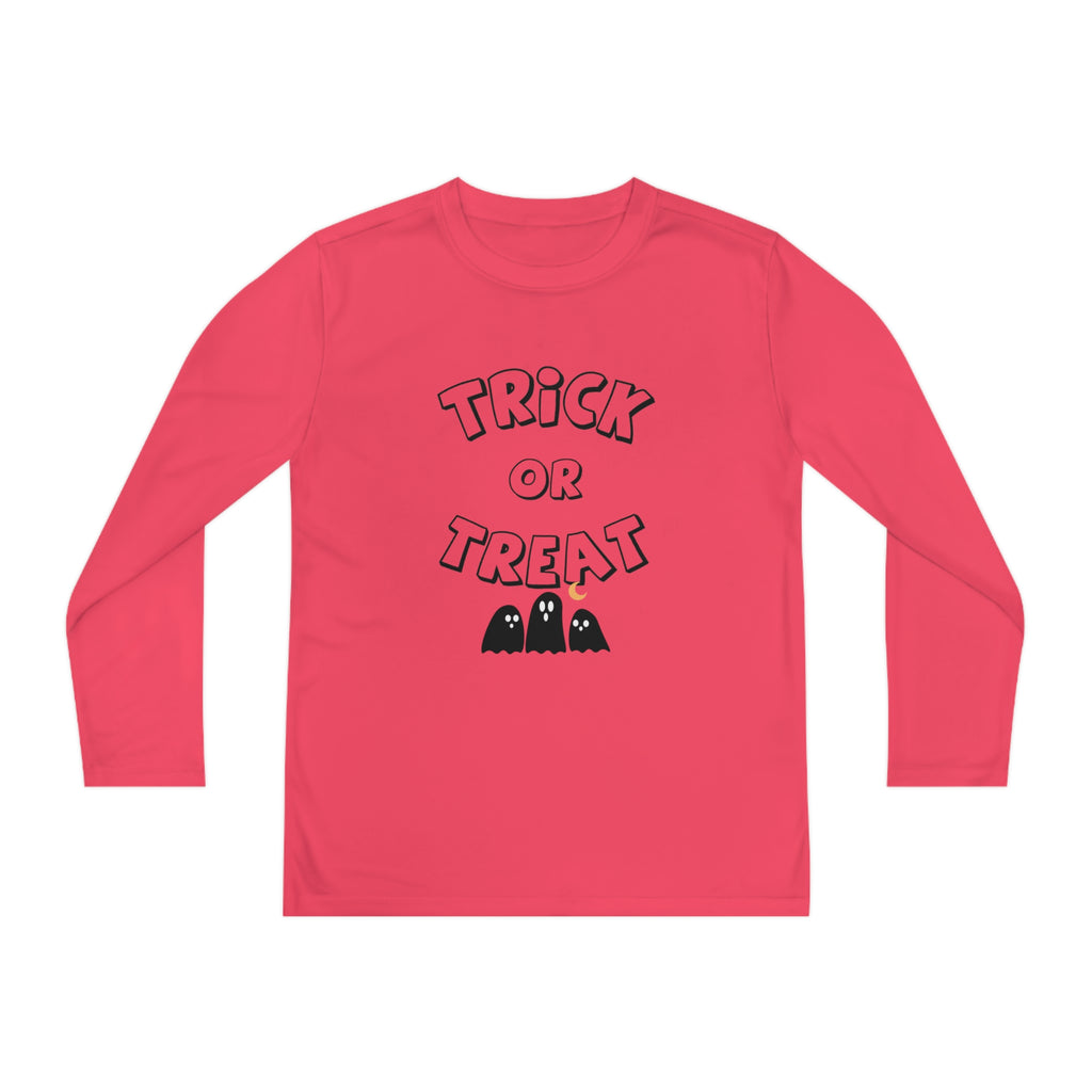 Youth Trick or Treat Long Sleeve Shirt