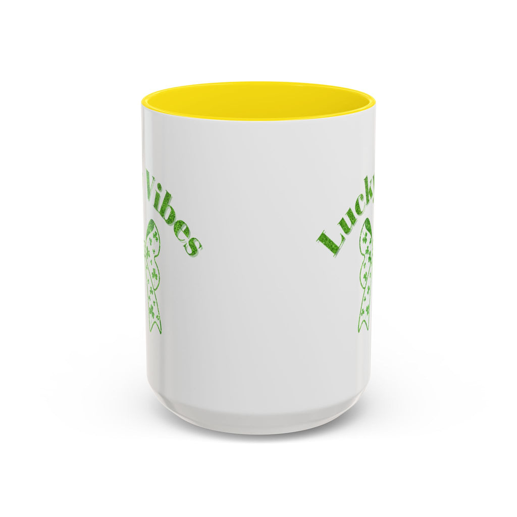 Lucky Vibes Accent Coffee Mug