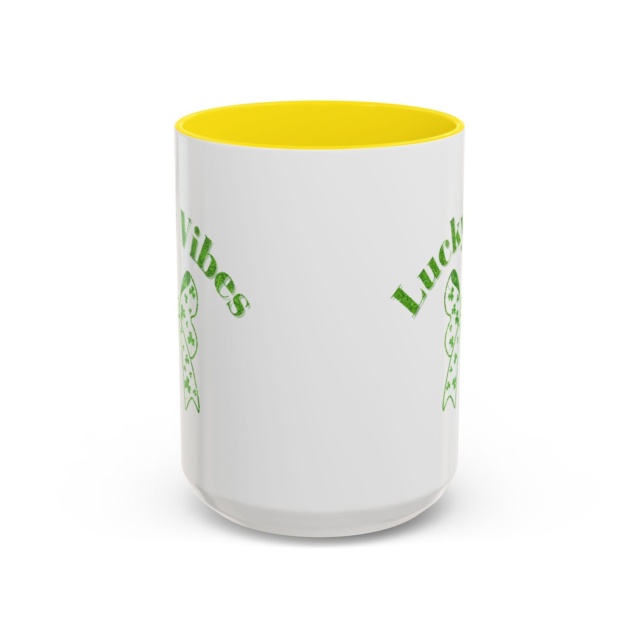 Lucky Vibes Accent Coffee Mug