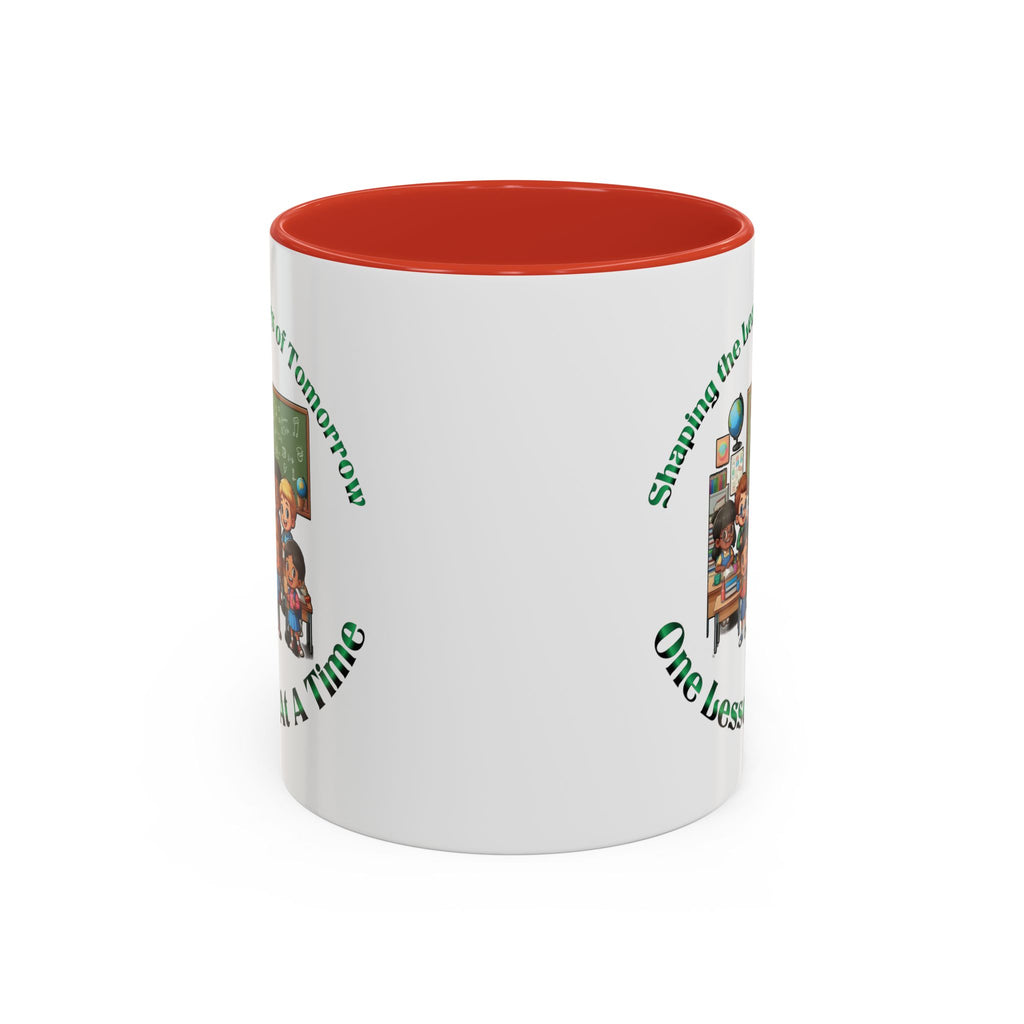 Shaping the Leaders of Tomorrow Accent Coffee Mug (11, 15oz)