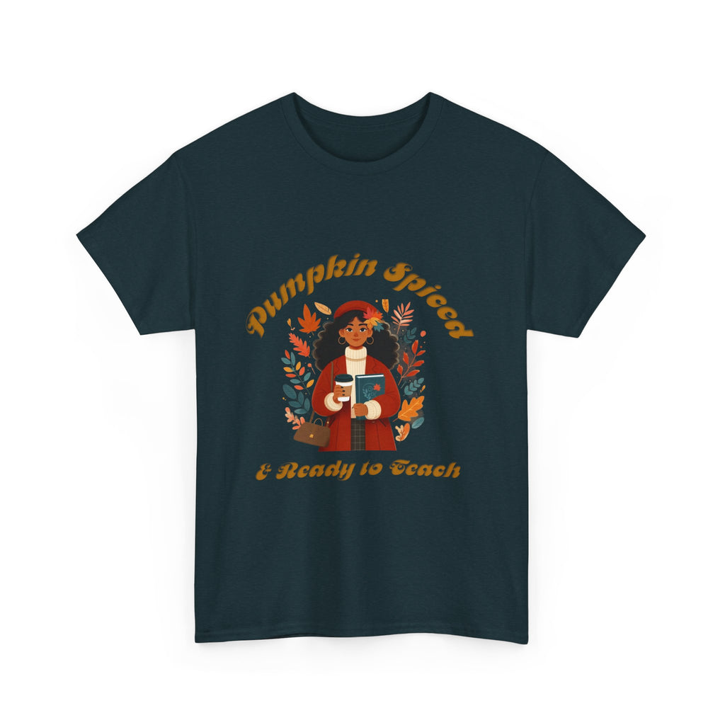 Pumpkin Spiced 1 Unisex Heavy Cotton Tee