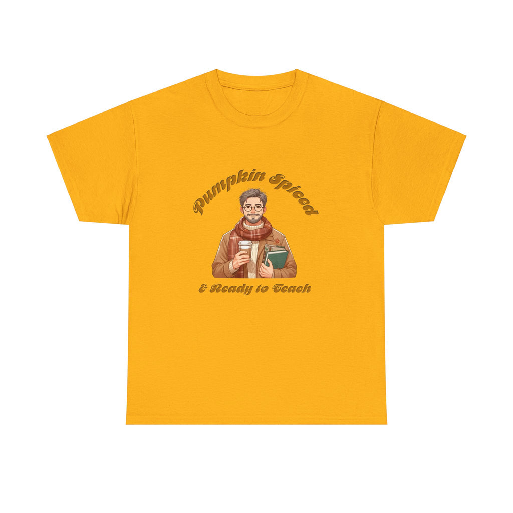Pumpkin Spiced 7 Unisex Heavy Cotton Tee