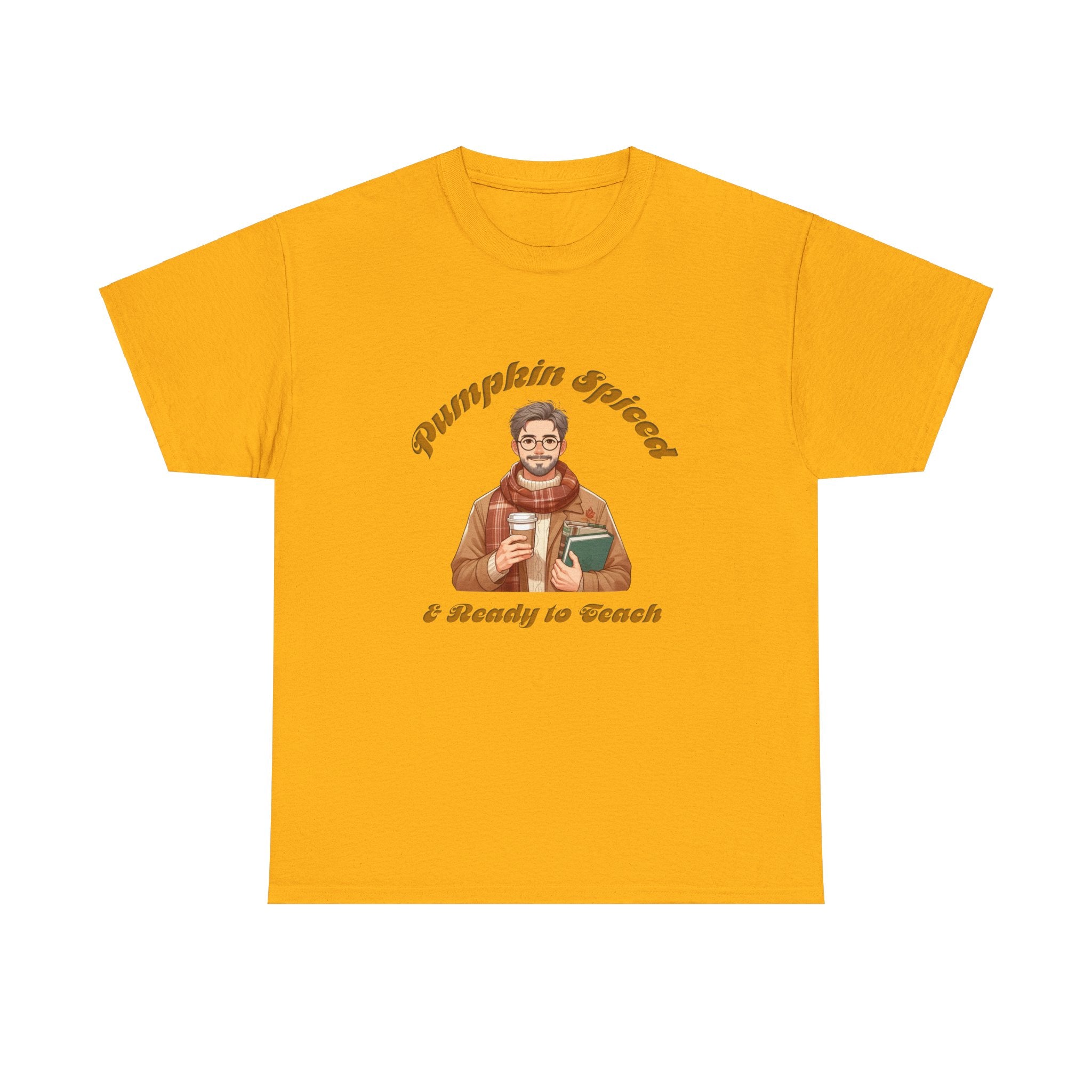Pumpkin Spiced 7 Unisex Heavy Cotton Tee