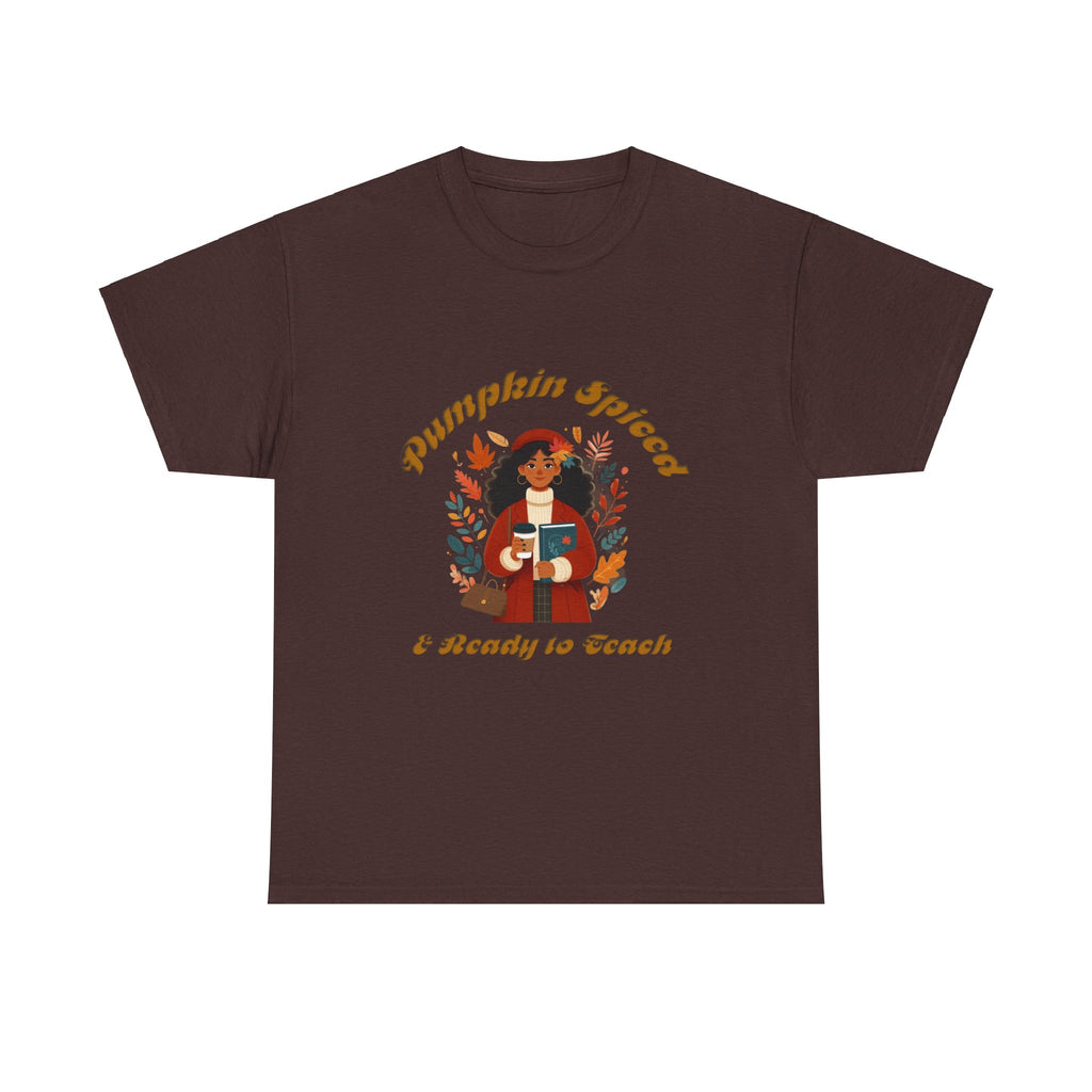 Pumpkin Spiced 1 Unisex Heavy Cotton Tee