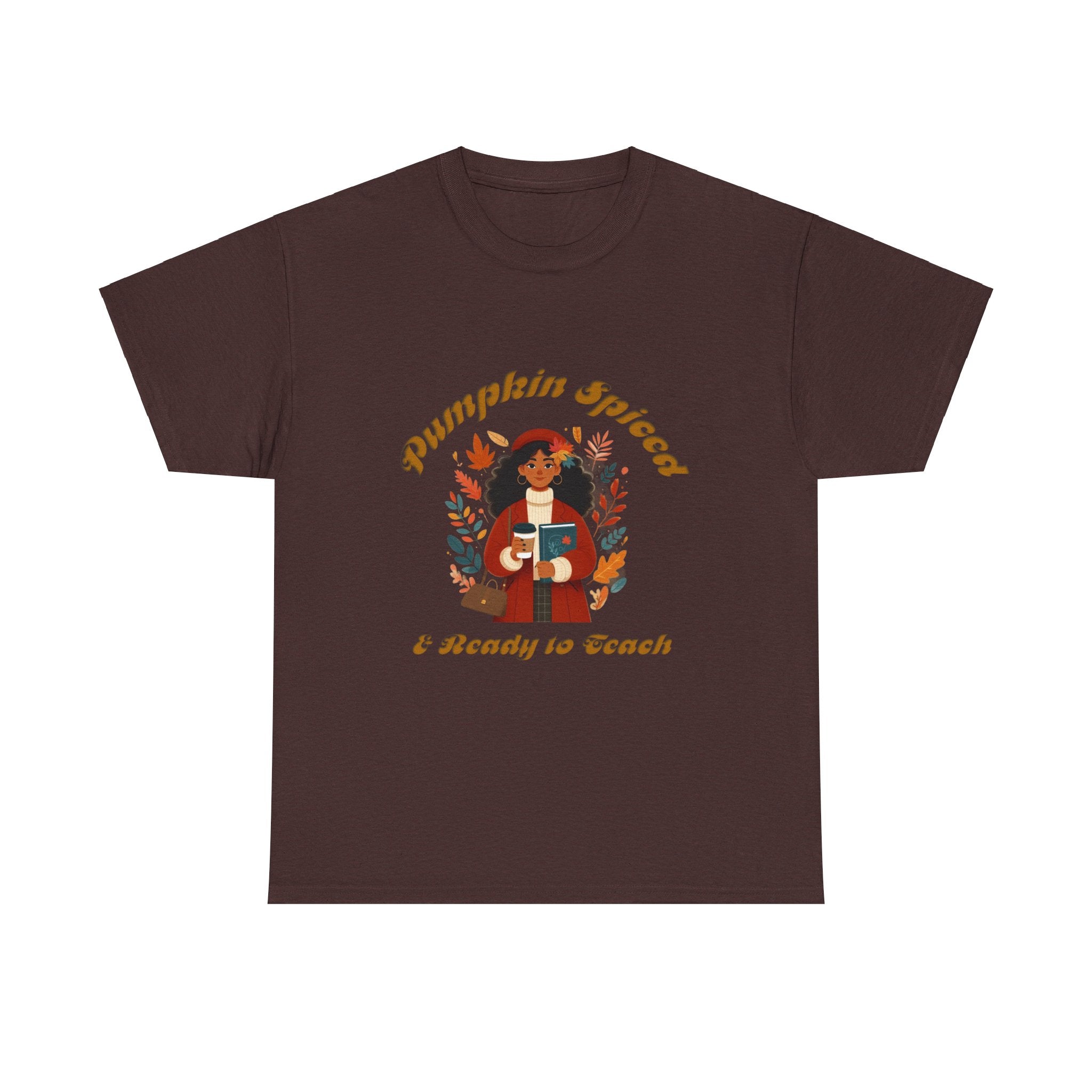 Pumpkin Spiced 1 Unisex Heavy Cotton Tee