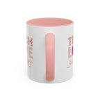 Teach Love Inspire Accent Coffee Mug