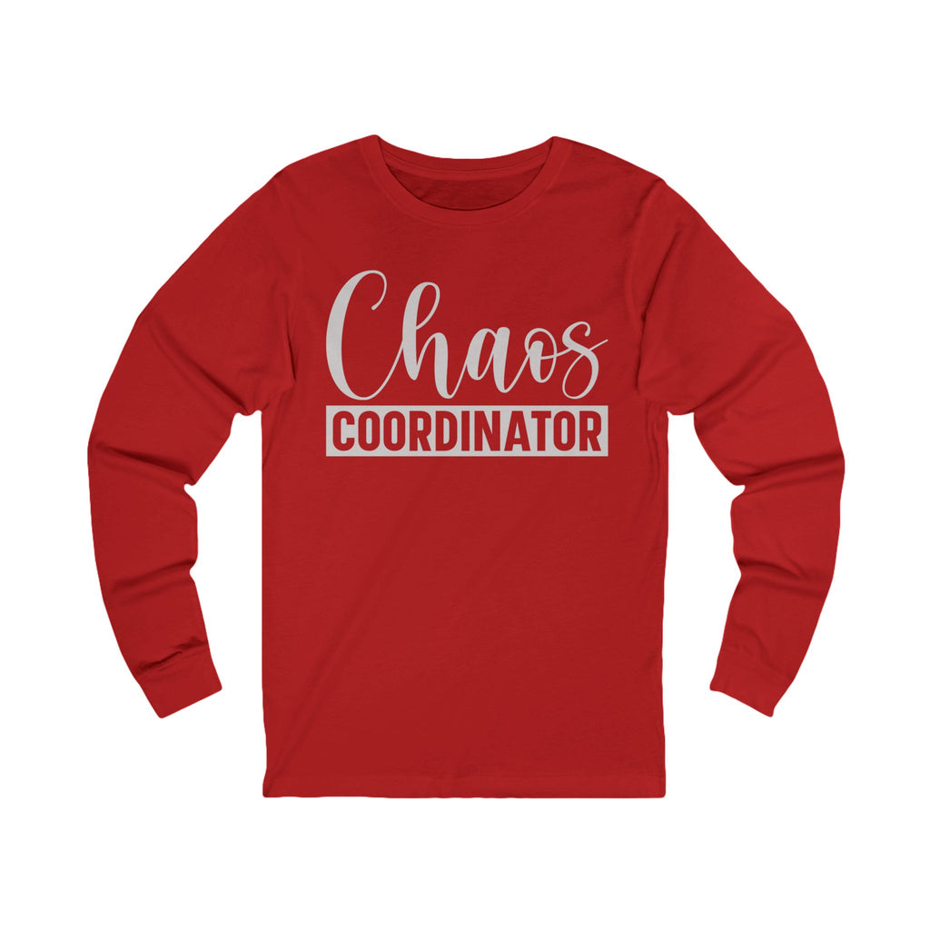 Chaos Coordinator Unisex Jersey Long Sleeve Tee