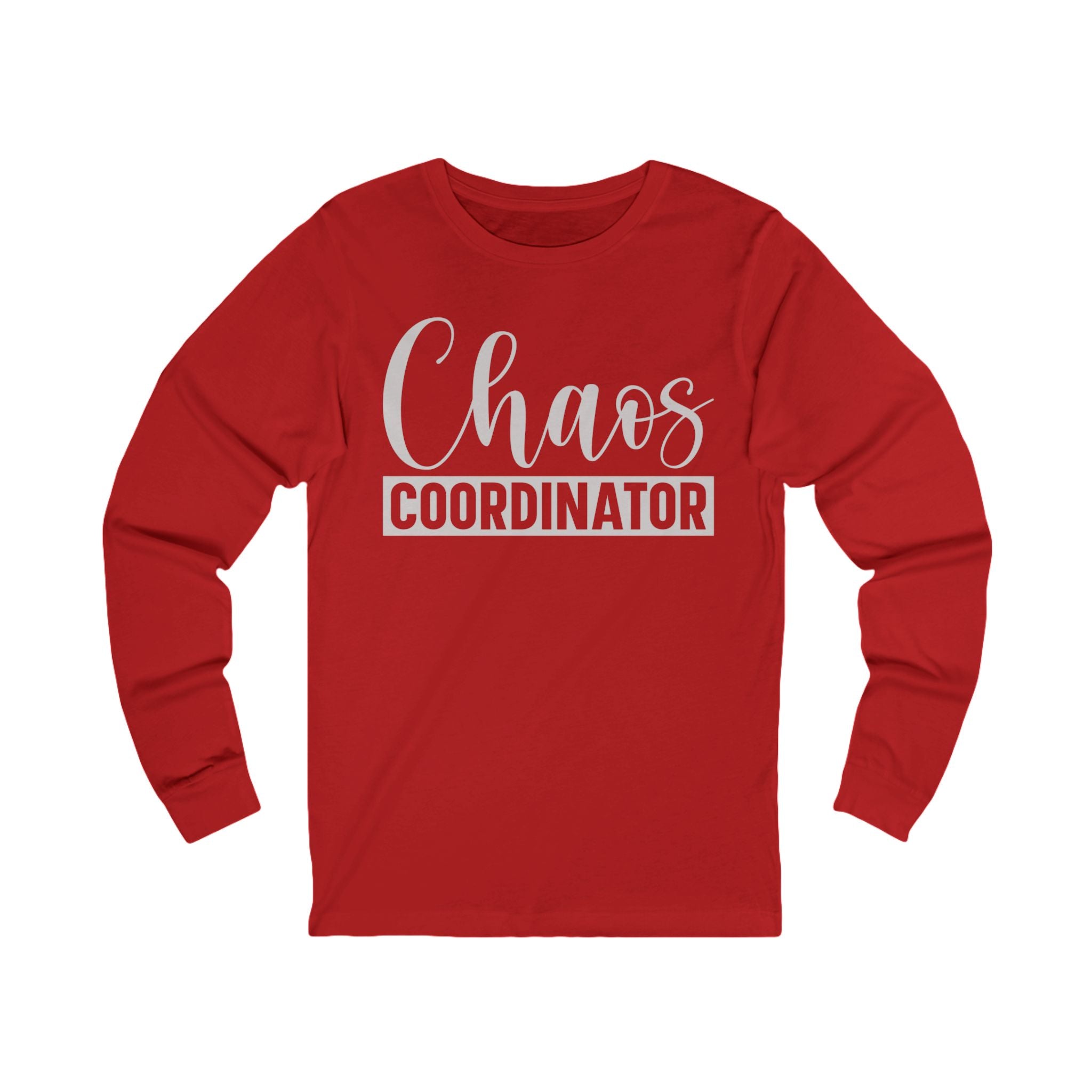 Chaos Coordinator Unisex Jersey Long Sleeve Tee