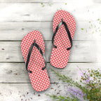 Flip Flops Flowery Red