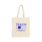 Teach Love Inspire Teacher Tote Bag