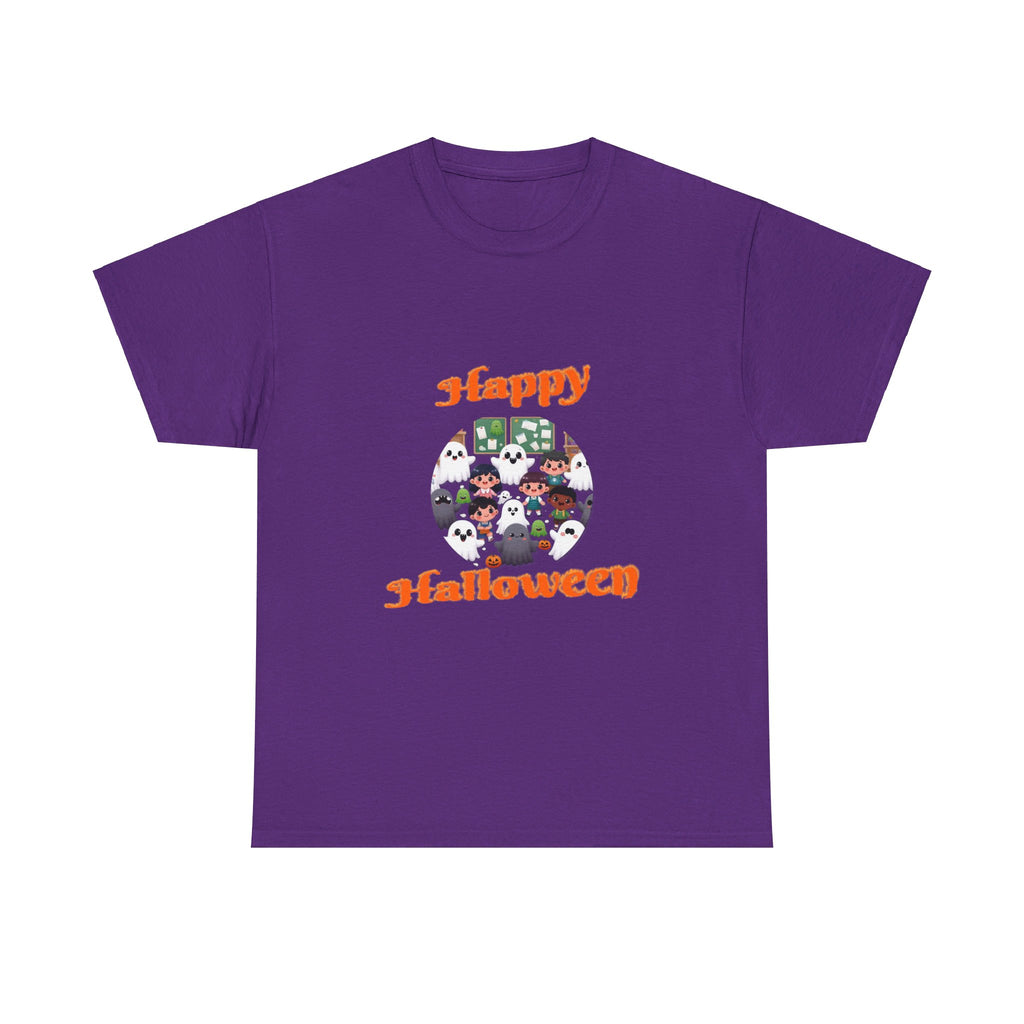 Happy Halloween Unisex Heavy Cotton Tee