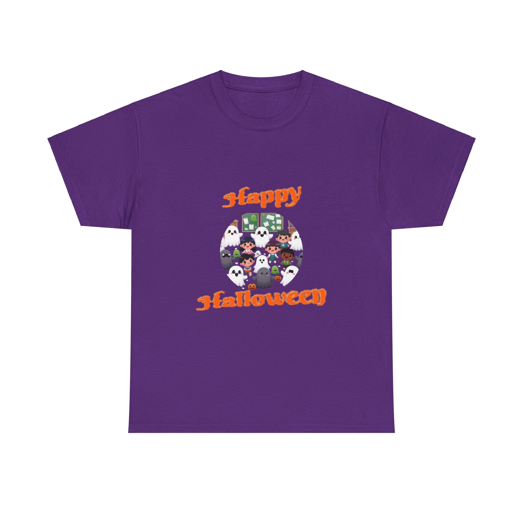 Happy Halloween Unisex Heavy Cotton Tee