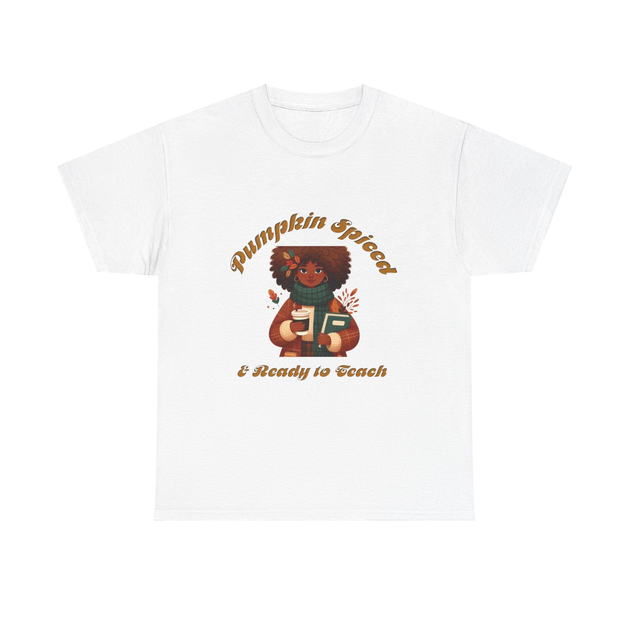 Pumpkin Spiced 5 Unisex Heavy Cotton Tee