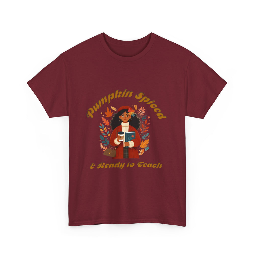 Pumpkin Spiced 1 Unisex Heavy Cotton Tee