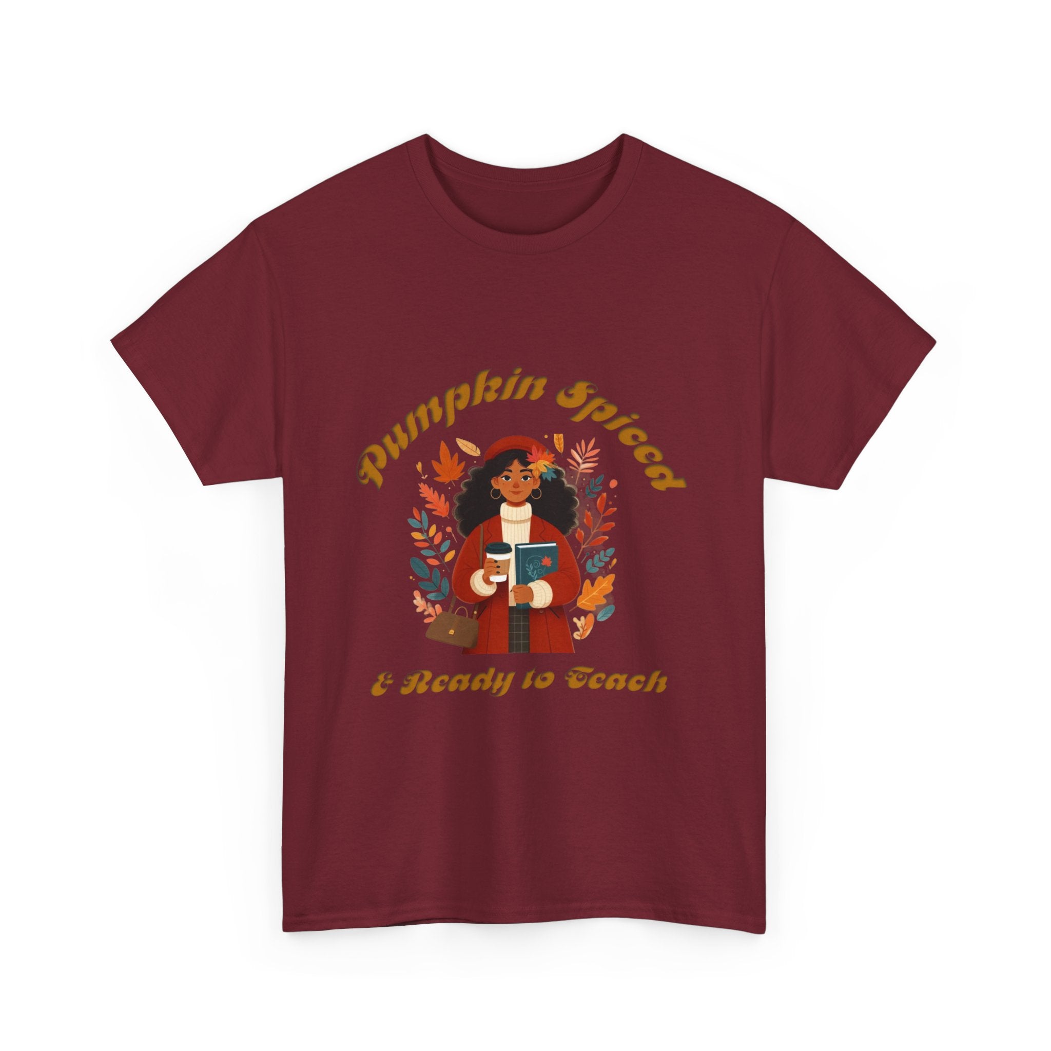 Pumpkin Spiced 1 Unisex Heavy Cotton Tee