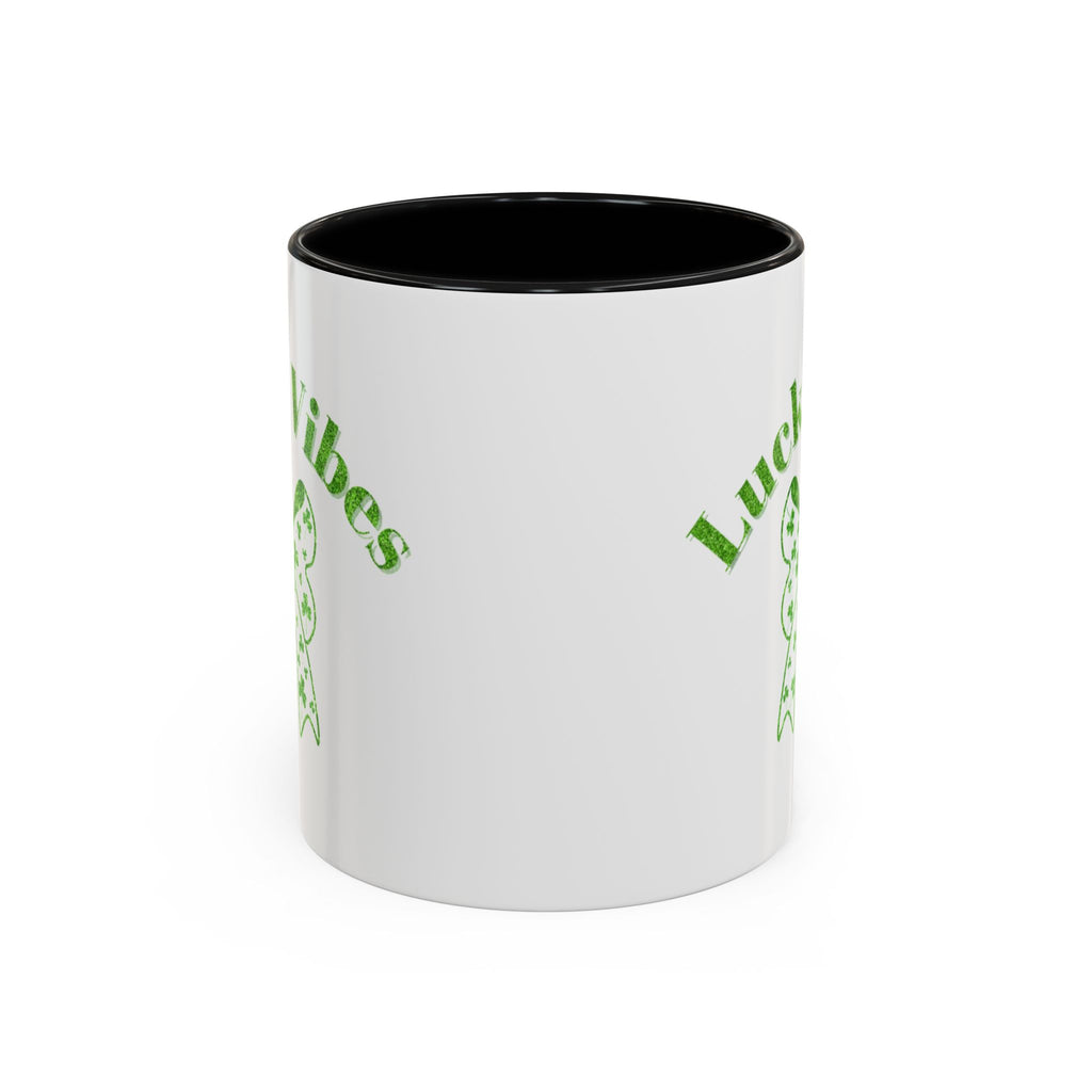 Lucky Vibes Accent Coffee Mug