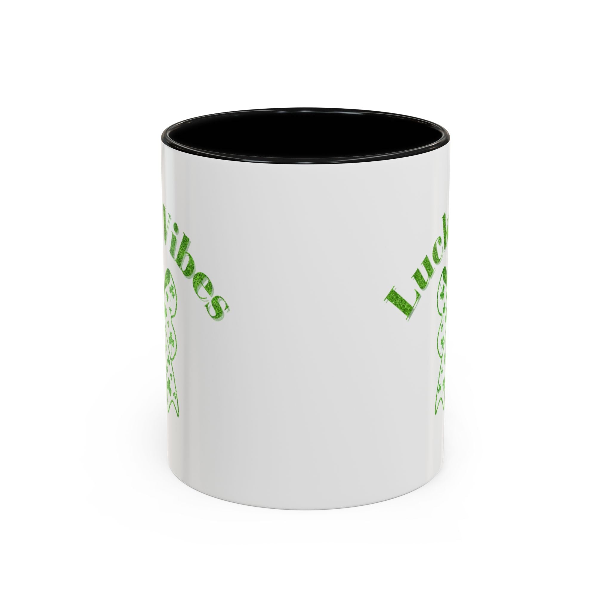 Lucky Vibes Accent Coffee Mug