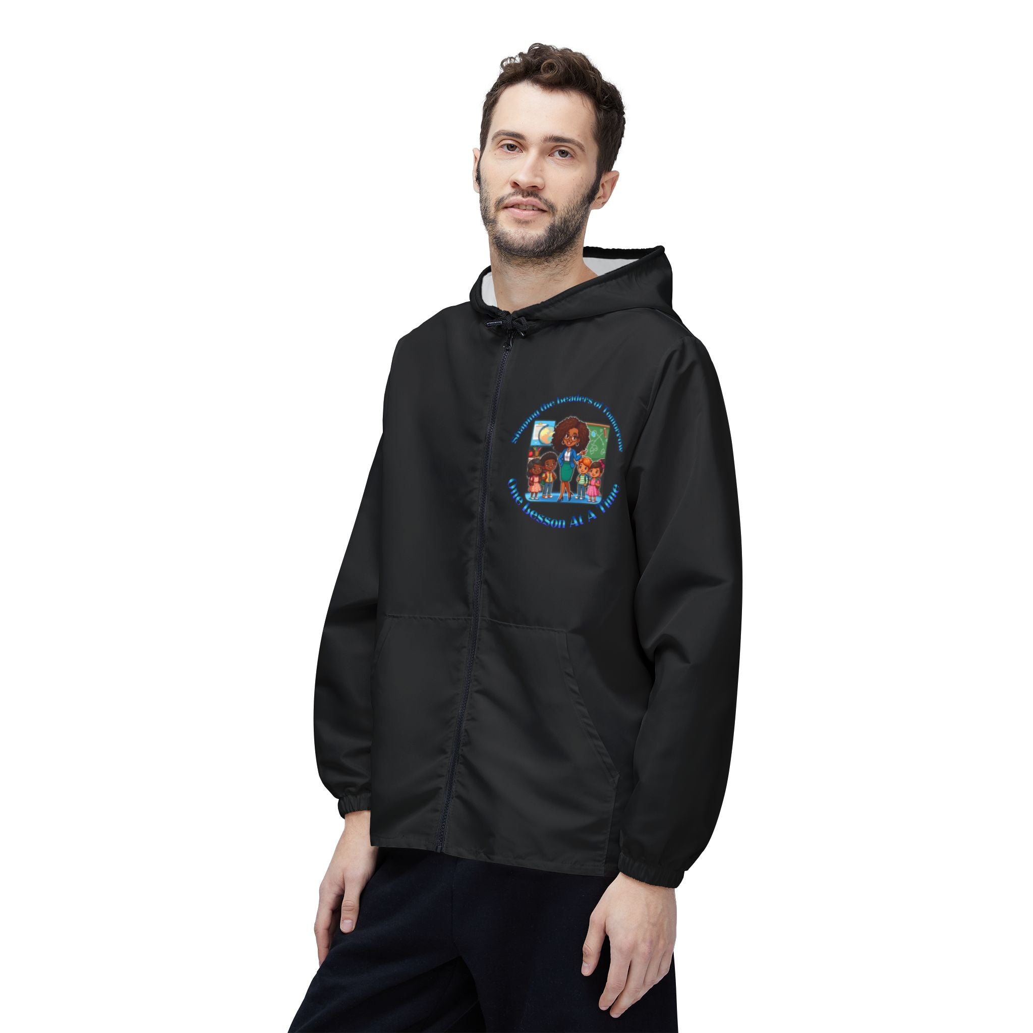 Shaping the Leaders of Tomorrow Windbreaker Jacket