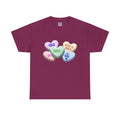 Single Hearts Valentine Unisex Tee