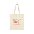 Teach Love Inspire Teacher Tote Bag