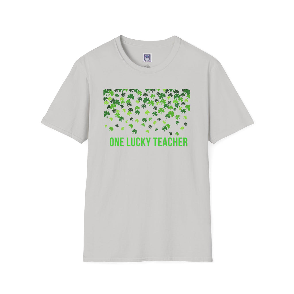 One Lucky Teacher Unisex Softstyle T-Shirt