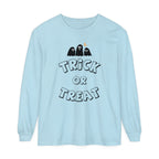 Adult Trick or Treat Long Sleeve Shirt Long Sleeve T-Shirt