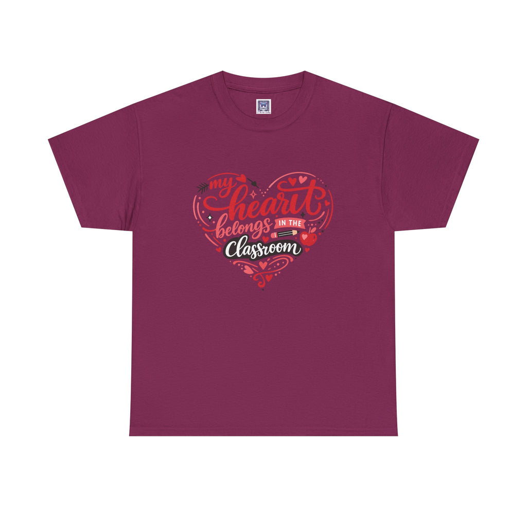 [NEW] My Heart Belongs Customizable T-Shirt