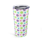 20oz Tumbler Colorful Polka Dot