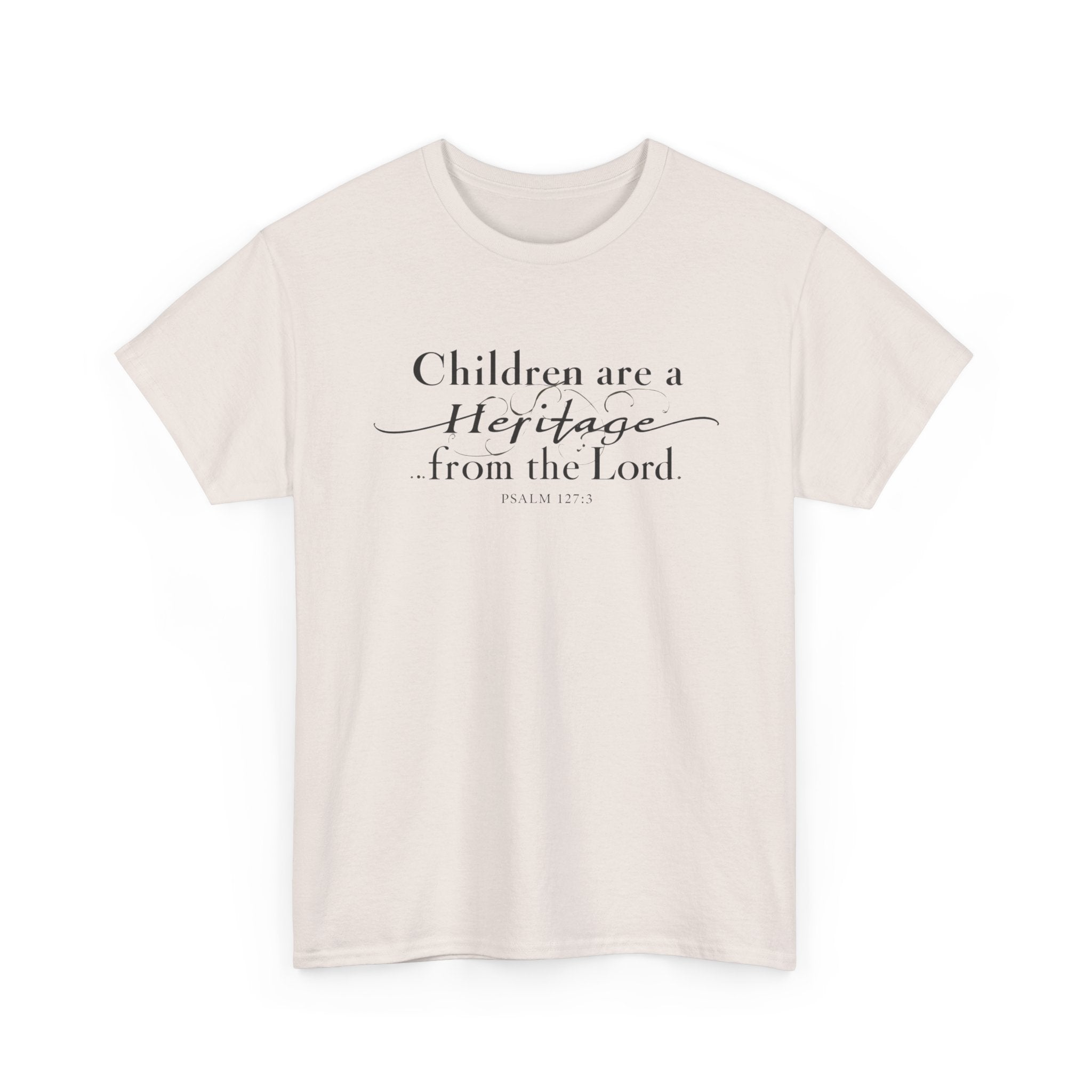 Grandma Heartbeat Adult Unisex Heavy Cotton Tee