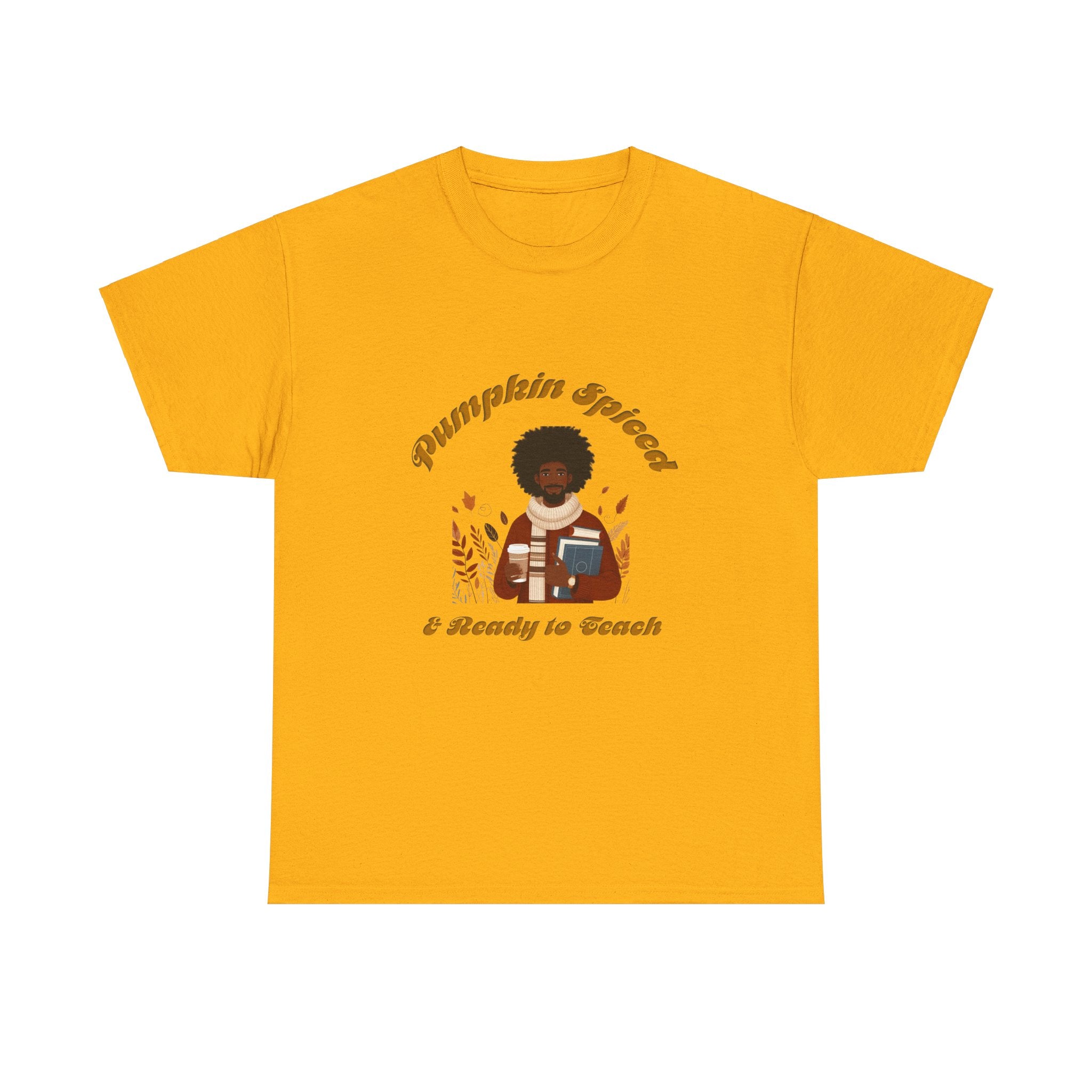 Pumpkin Spiced 4 Unisex Heavy Cotton Tee