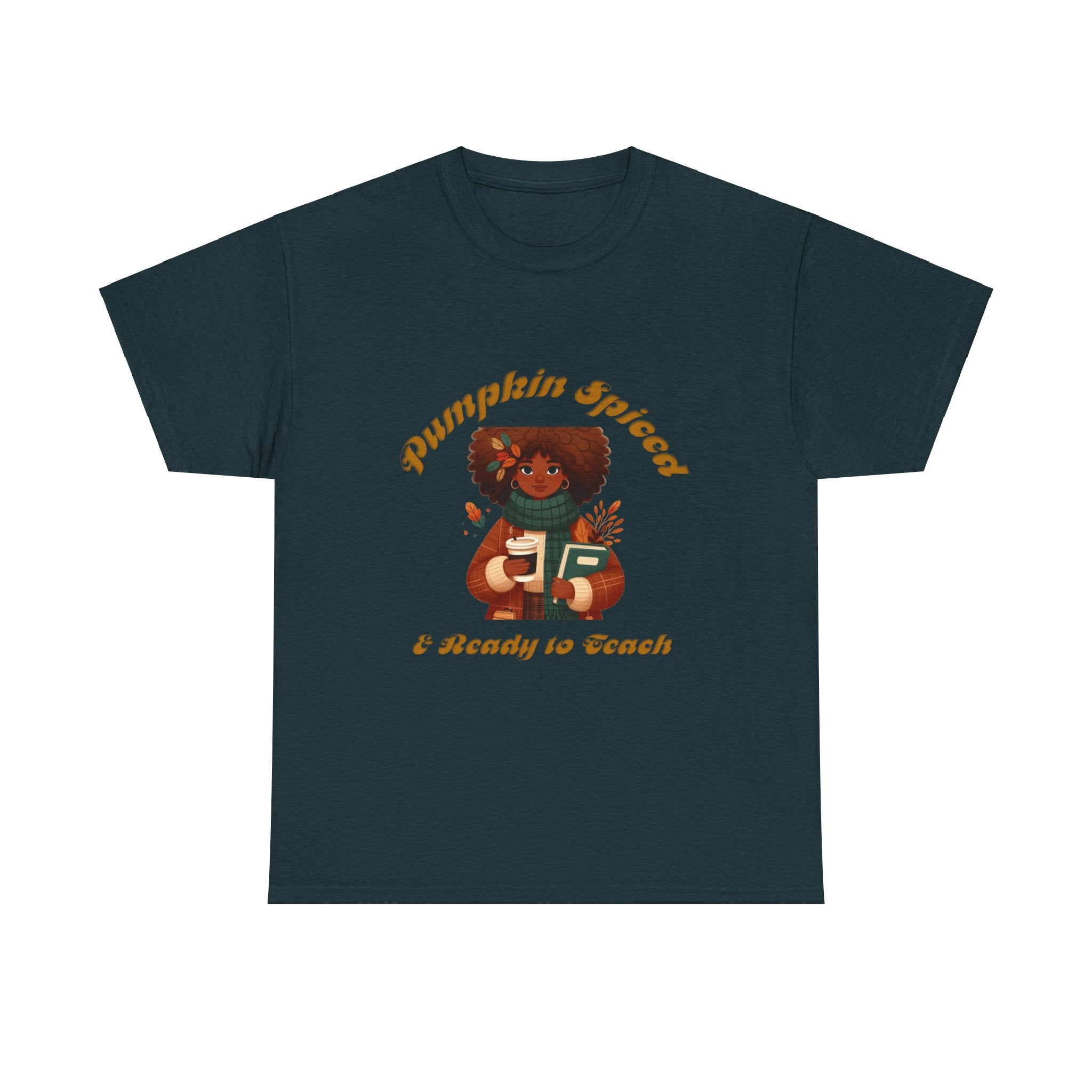 Pumpkin Spiced 5 Unisex Heavy Cotton Tee