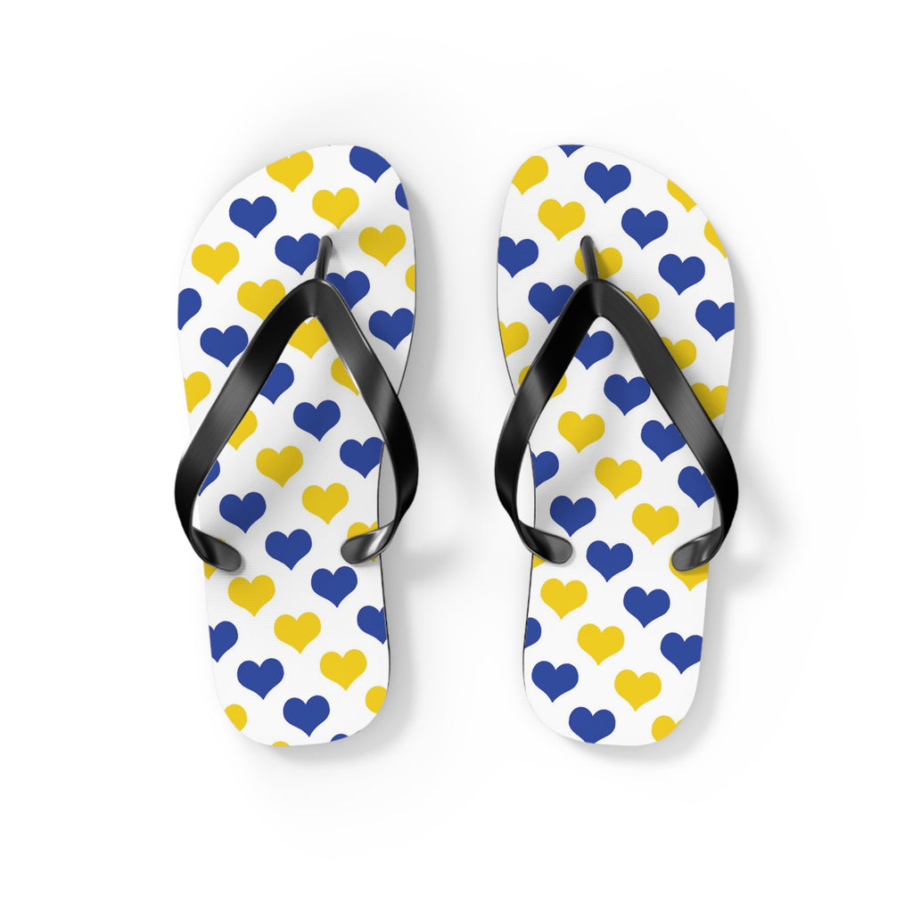 Flip Flops Spring Hearts
