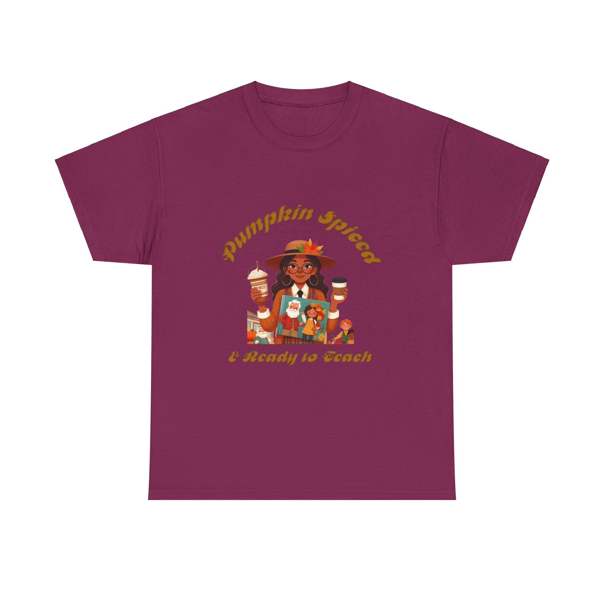 Pumpkin Spiced 2 Unisex Heavy Cotton Tee