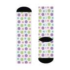 Cozy Cushioned Polka Dots Crew Socks