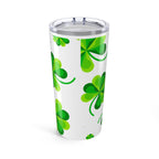 20oz Tumbler Falling Shamrocks